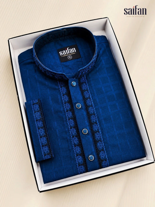 Premium Jacquard Cotton Panjabi