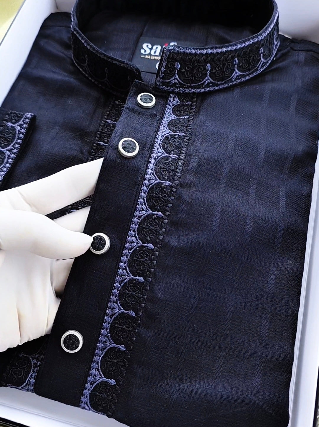 Premium Jacquard Cotton Panjabi