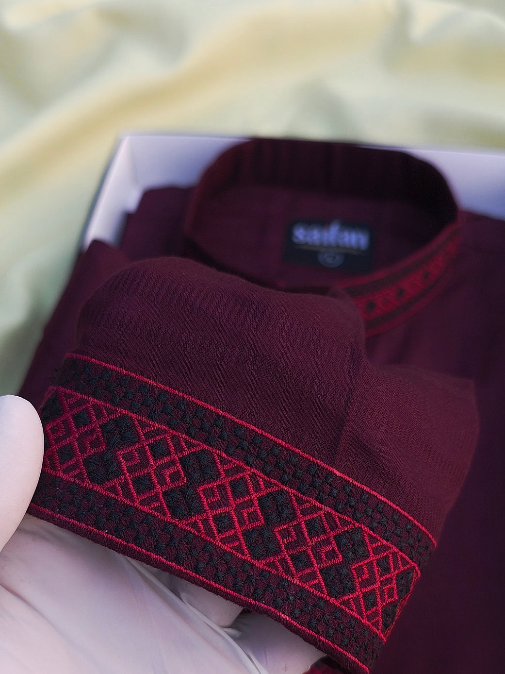 Premium Jacquard Cotton Panjabi