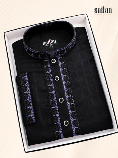Premium Jacquard Cotton Panjabi